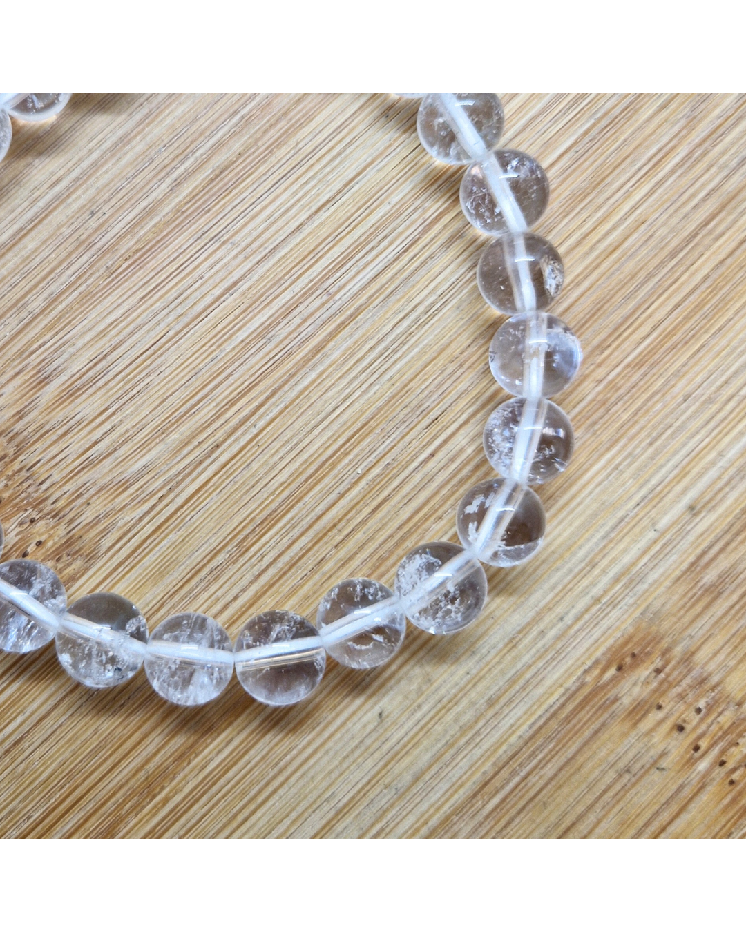 Gorski kristal – narukvica kuglice 8 mm