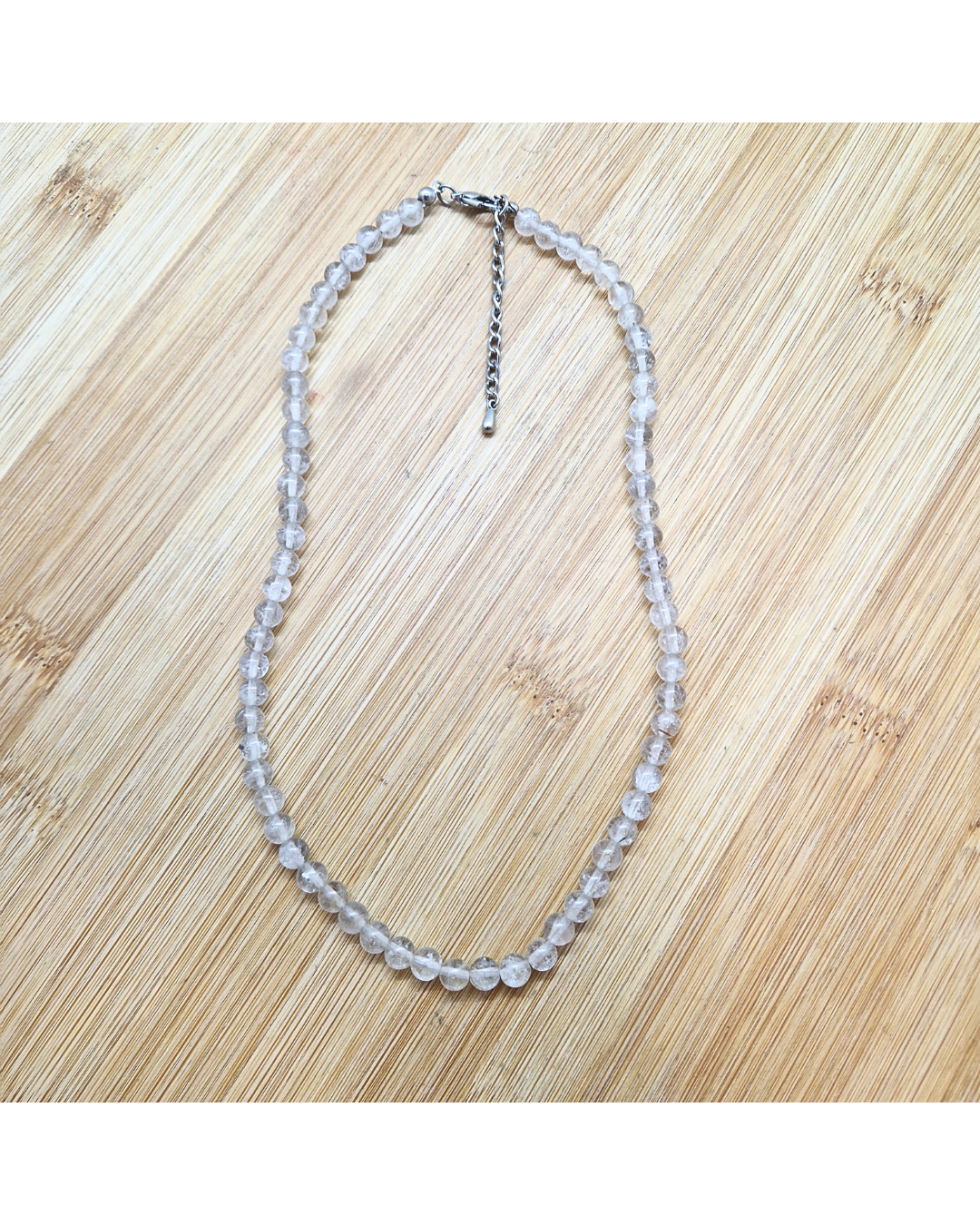 Gorski kristal – ogrlica 6 mm