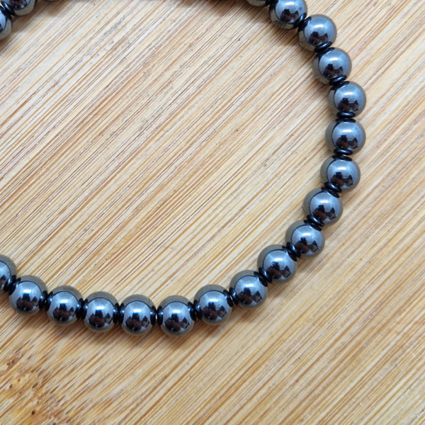 Hematit – narukvica kuglice 6 mm