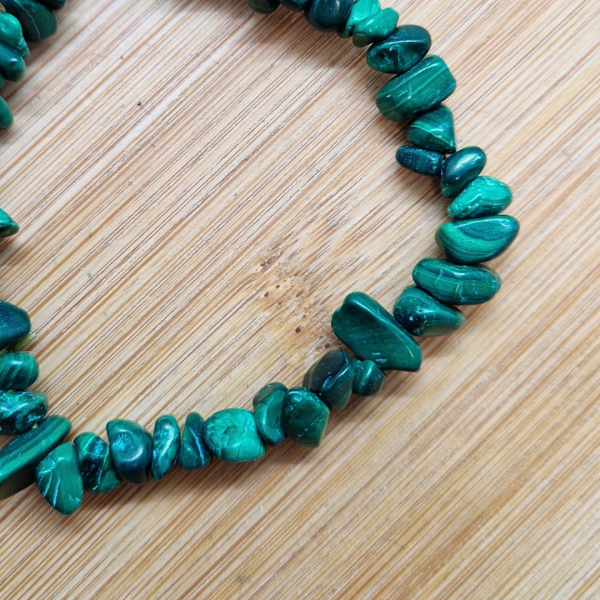 Malahit – narukvica chips