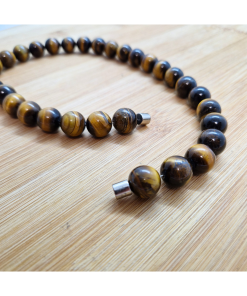 Tigrovo oko – ogrlica 12 mm