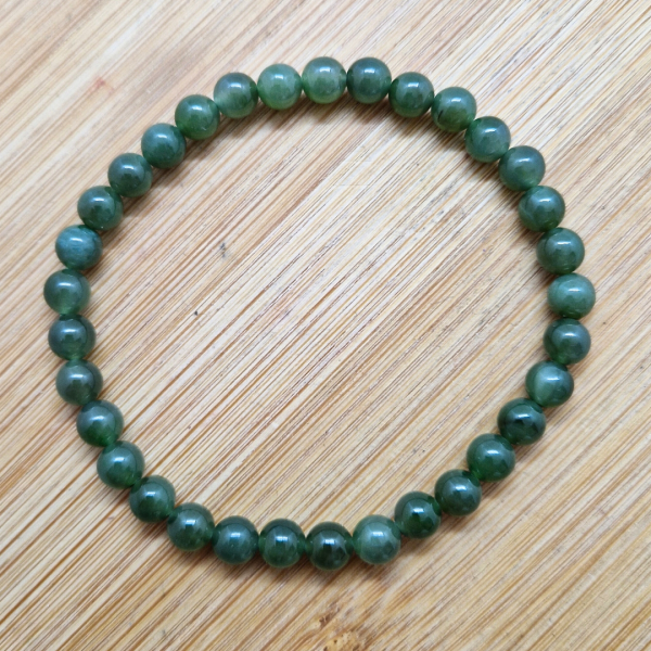 Žad Nefrit - narukvica kuglice 6 mm