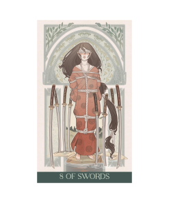 Japanese Art Nouveau tarot