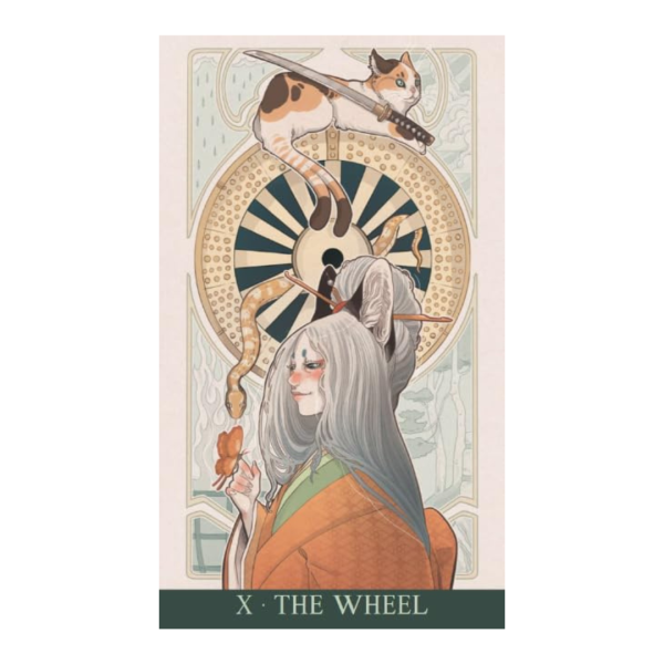 Japanese Art Nouveau tarot