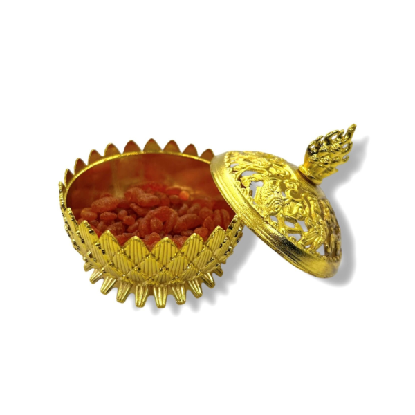 Tamjanica “Tibetan Lotus Grain” – gold