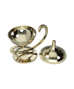 Tamjanica “Gold Hearts” s drškom”
