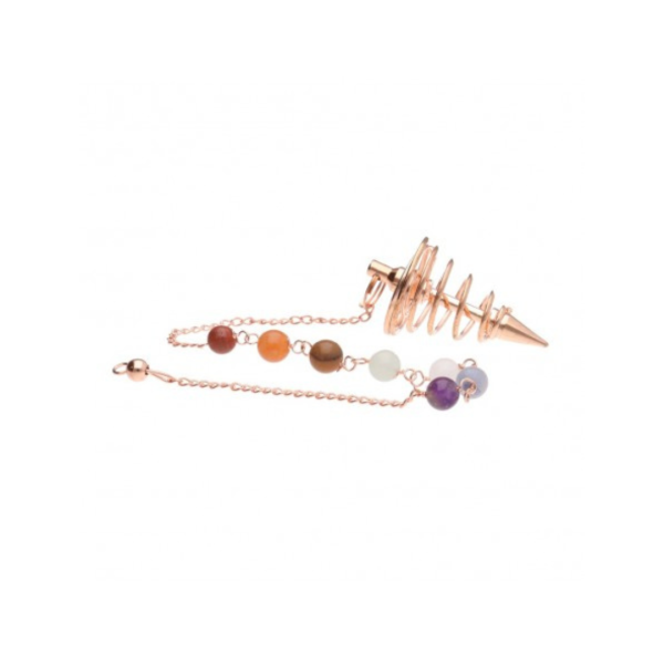 Visak spiralni srednji – bakar - chakra