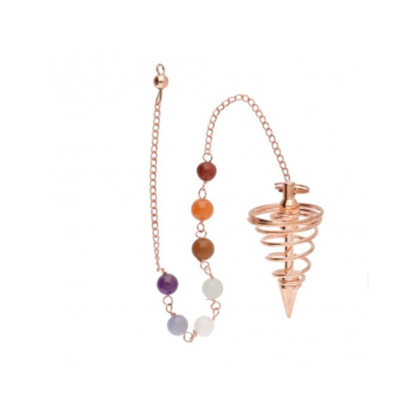 Visak spiralni srednji – bakar - chakra